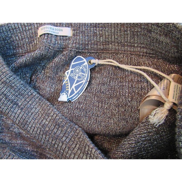 Scotch & Soda Girls Silver Metallic Stripe 2 Pc Set Sweater & Pants Size 14 NWT - Picture 16 of 16